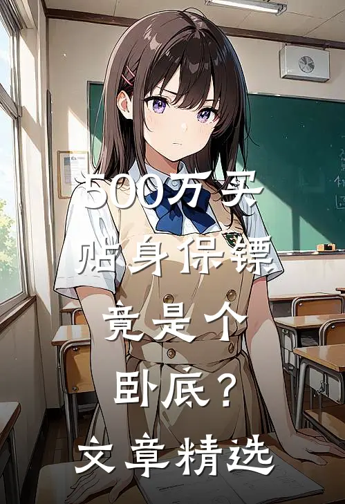 500万买贴身保镖，竟是个卧底？文章精选
