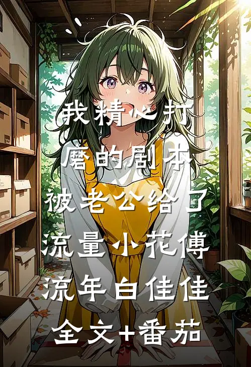 我精心打磨的剧本，被老公给了流量小花傅流年白佳佳全文+番茄