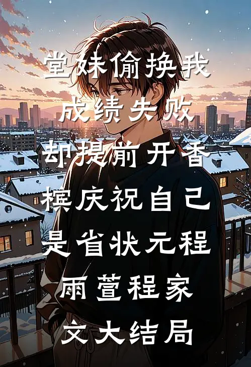 堂妹偷换我成绩失败，却提前开香槟庆祝自己是省状元程雨萱程家文大结局