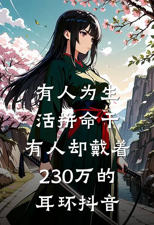 有人为生活拼命干，有人却戴着230万的耳环抖音
