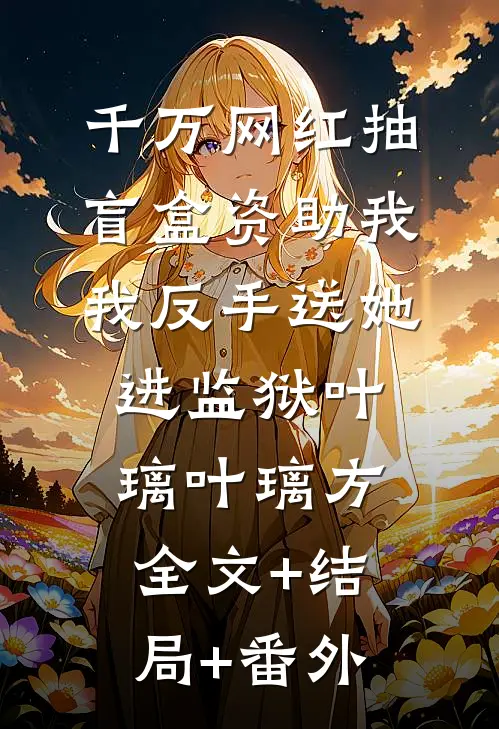 千万网红抽盲盒资助我我反手送她进监狱叶璃叶璃方全文+结局+番外