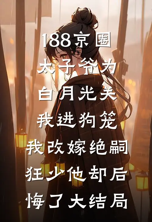 188京圈太子爷为白月光关我进狗笼，我改嫁绝嗣狂少他却后悔了大结局