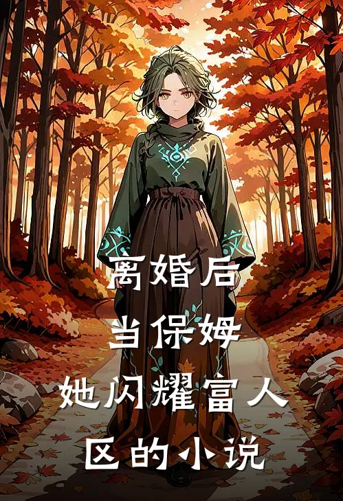 离婚后当保姆，她闪耀富人区的小说