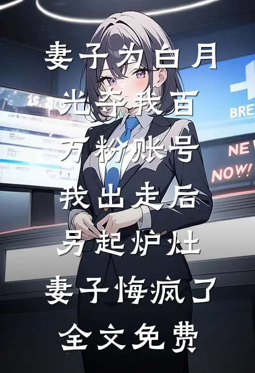 妻子为白月光夺我百万粉账号，我出走后另起炉灶，妻子悔疯了全文免费