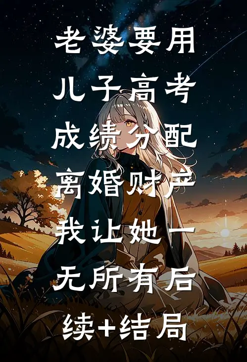 老婆要用儿子高考成绩分配离婚财产，我让她一无所有后续+结局