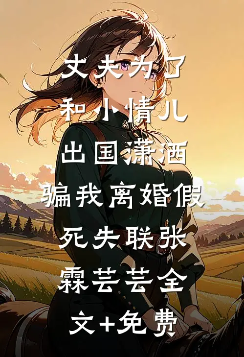 丈夫为了和小情儿出国潇洒，骗我离婚假死失联张霖芸芸全文+免费