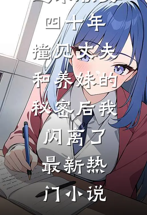 逆来顺受四十年，撞见丈夫和养妹的秘密后我闪离了最新热门小说