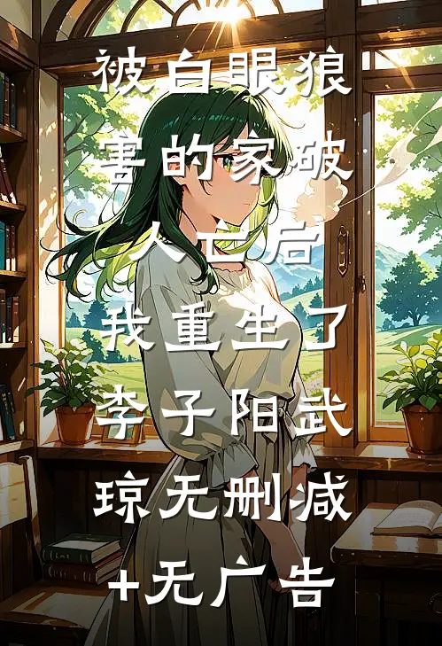 被白眼狼害的家破人亡后，我重生了李子阳武琼无删减+无广告