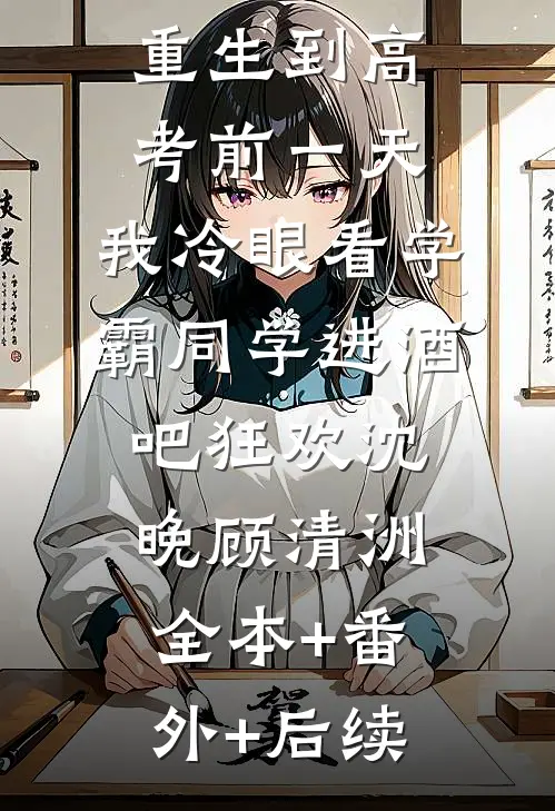 重生到高考前一天,我冷眼看学霸同学进酒吧狂欢沈晚顾清洲全本+番外+后续