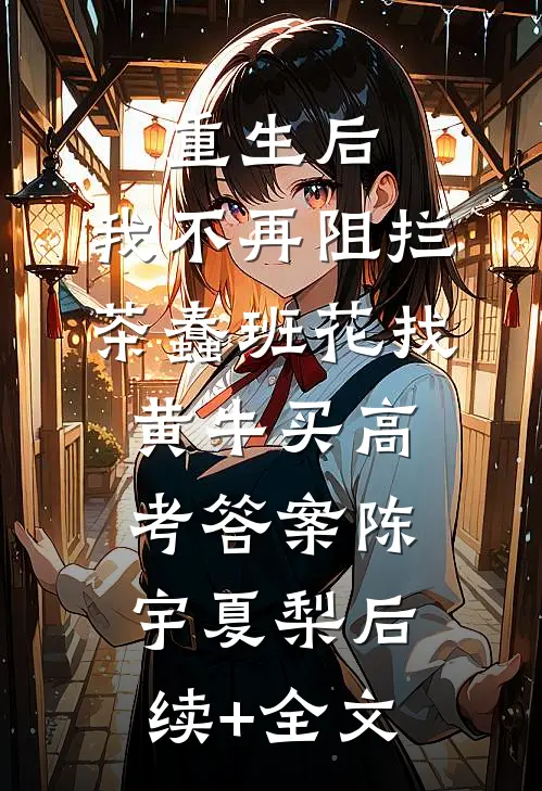 重生后，我不再阻拦茶蠢班花找黄牛买高考答案陈宇夏梨后续+全文