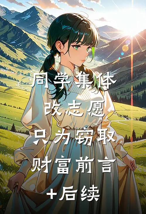 同学集体改志愿，只为窃取财富前言+后续