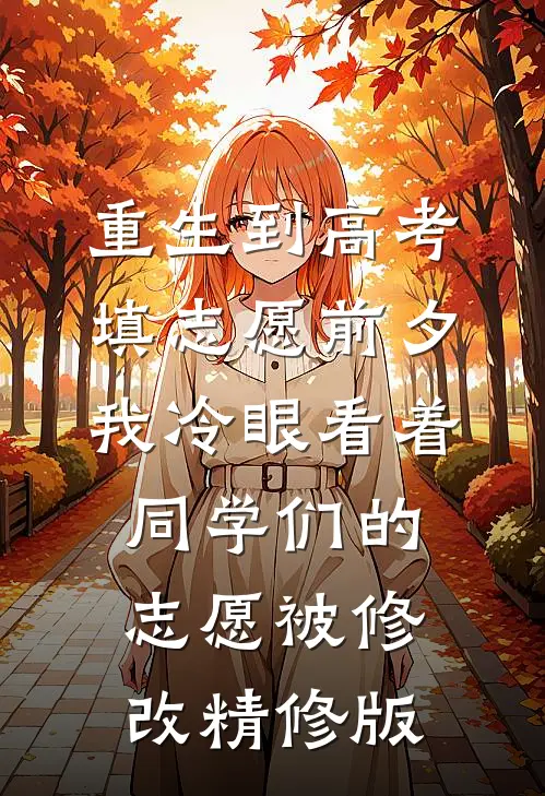 重生到高考填志愿前夕，我冷眼看着同学们的志愿被修改精修版