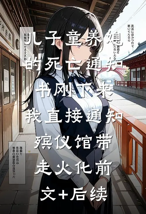 儿子童养媳的死亡通知书刚下来，我直接通知殡仪馆带走火化前文+后续