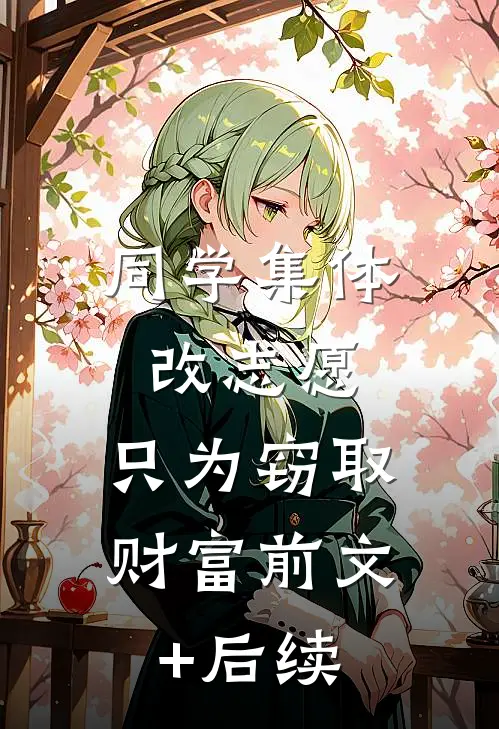 同学集体改志愿，只为窃取财富前文+后续
