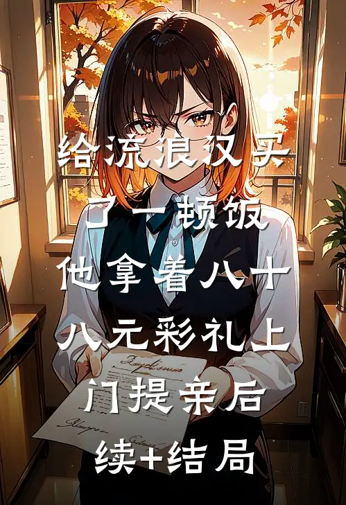给流浪汉买了一顿饭，他拿着八十八元彩礼上门提亲后续+结局