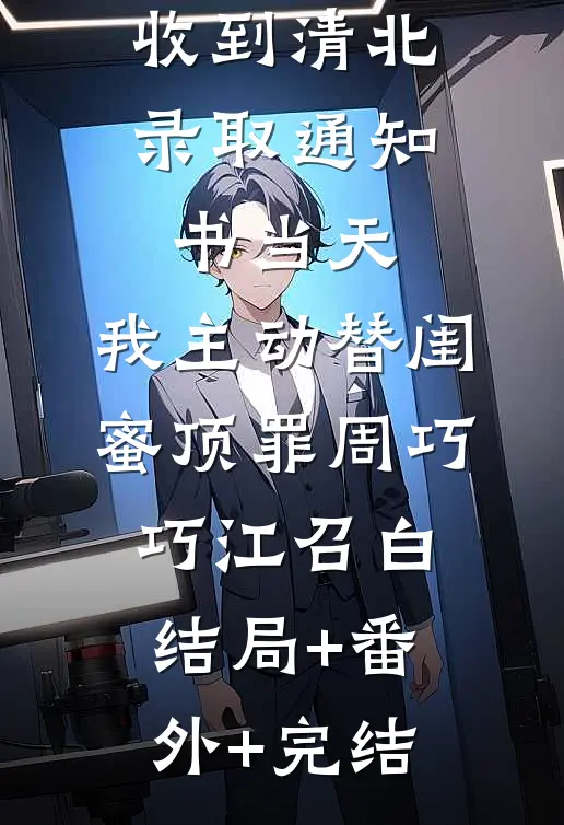 收到清北录取通知书当天，我主动替闺蜜顶罪周巧巧江召白:结局+番外+完结