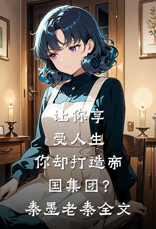 让你享受人生，你却打造帝国集团？秦墨老秦全文