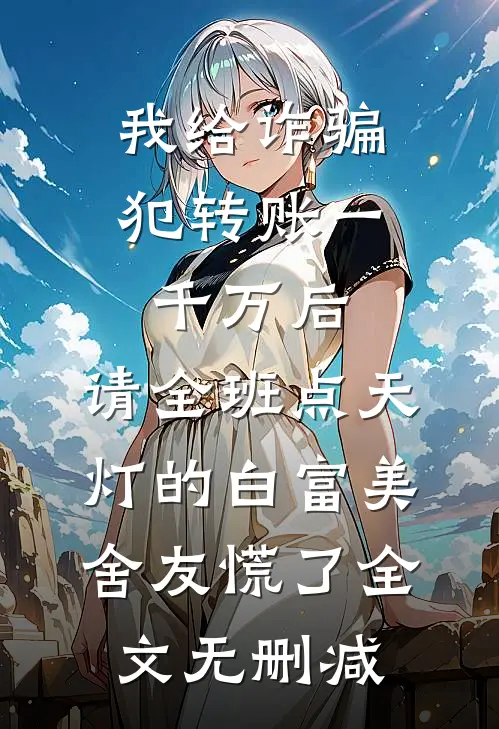 我给诈骗犯转账一千万后，请全班点天灯的白富美舍友慌了全文无删减