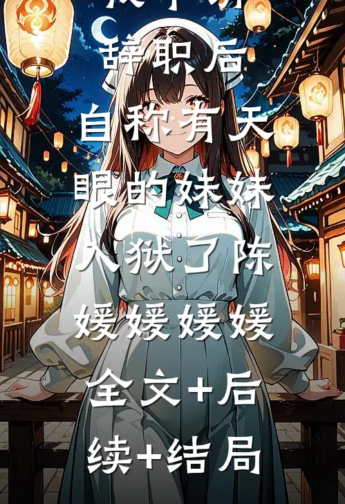 我申请辞职后，自称有天眼的妹妹入狱了陈媛媛媛媛:全文+后续+结局