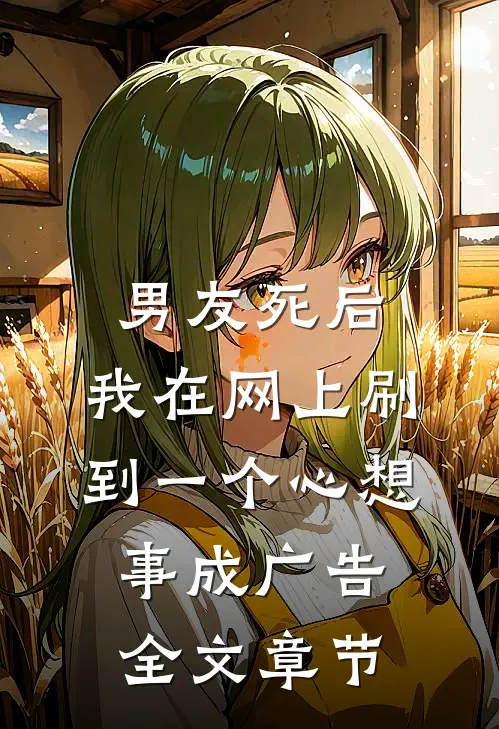 男友死后，我在网上刷到一个心想事成广告全文章节