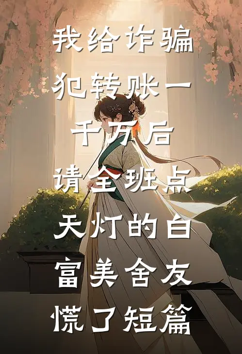 我给诈骗犯转账一千万后，请全班点天灯的白富美舍友慌了短篇