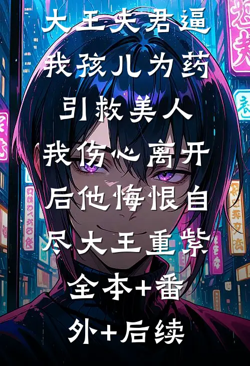 大王夫君逼我孩儿为药引救美人，我伤心离开后他悔恨自尽大王重紫:全本+番外+后续