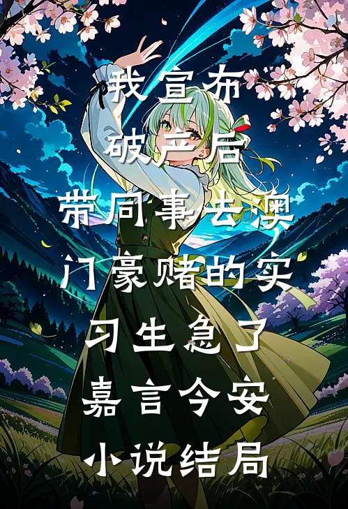 我宣布破产后，带同事去澳门豪赌的实习生急了嘉言今安小说结局