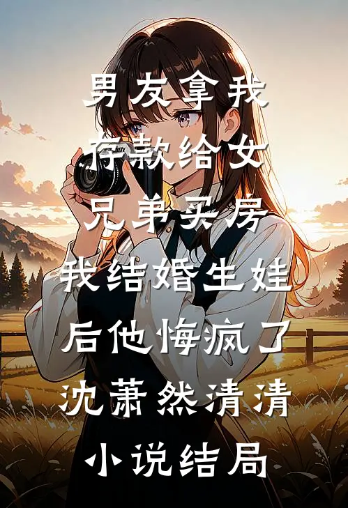 男友拿我存款给女兄弟买房，我结婚生娃后他悔疯了沈萧然清清小说结局