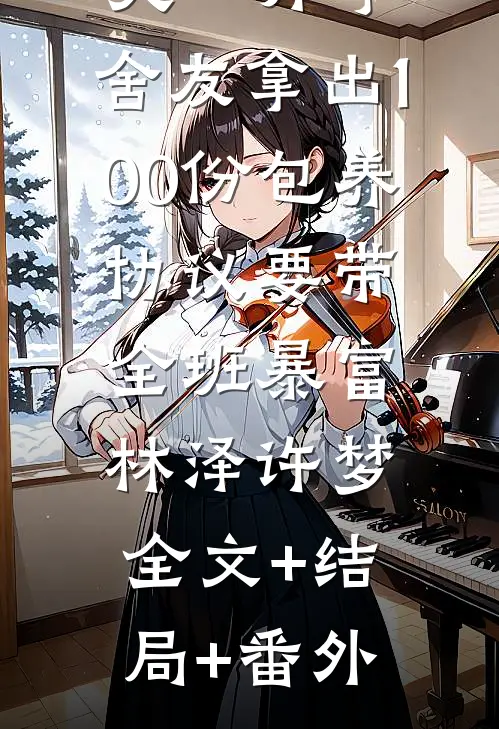 大一开学，舍友拿出100份包养协议要带全班暴富林泽许梦:全文+结局+番外