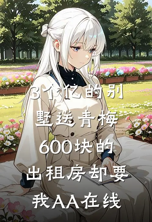 3个亿的别墅送青梅，600块的出租房却要我AA在线