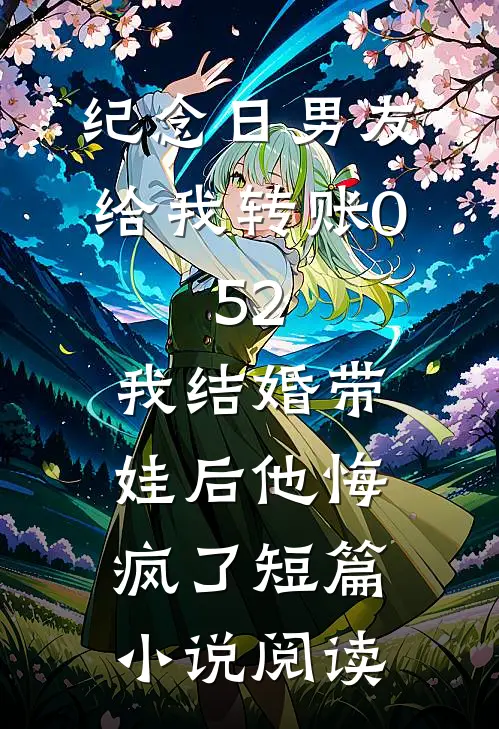 纪念日男友给我转账0.52，我结婚带娃后他悔疯了短篇小说阅读