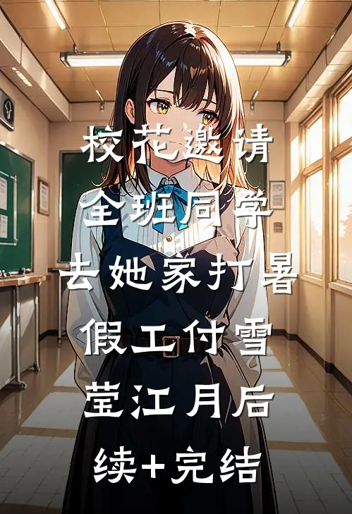 校花邀请全班同学，去她家打暑假工付雪莹江月后续+完结