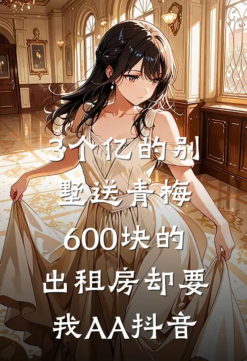 3个亿的别墅送青梅，600块的出租房却要我AA抖音