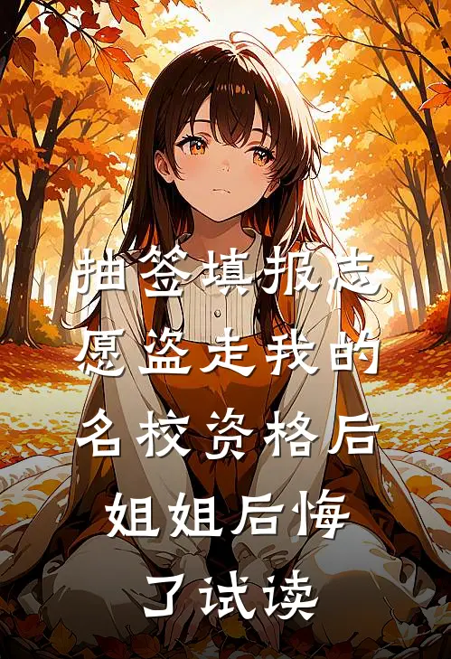 抽签填报志愿盗走我的名校资格后，姐姐后悔了试读