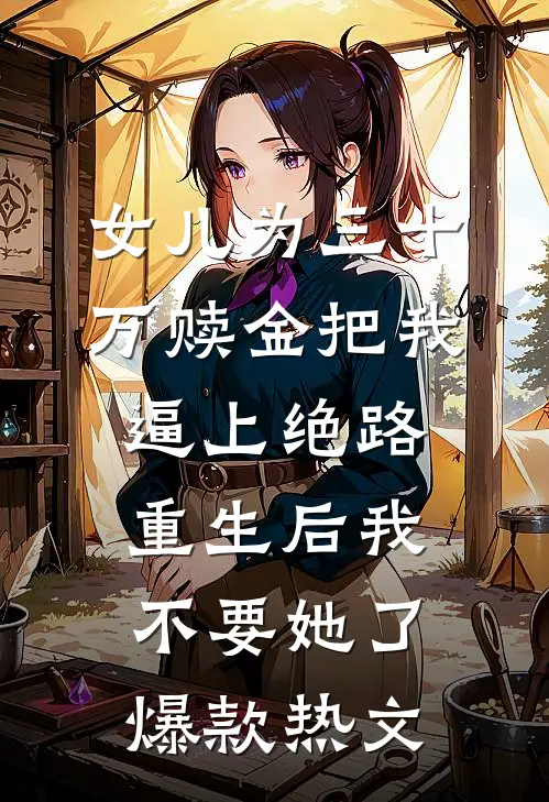 女儿为三十万赎金把我逼上绝路，重生后我不要她了爆款热文