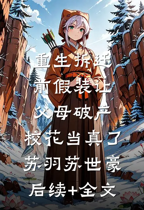 重生拆迁前假装让父母破产，校花当真了苏羽苏世豪后续+全文