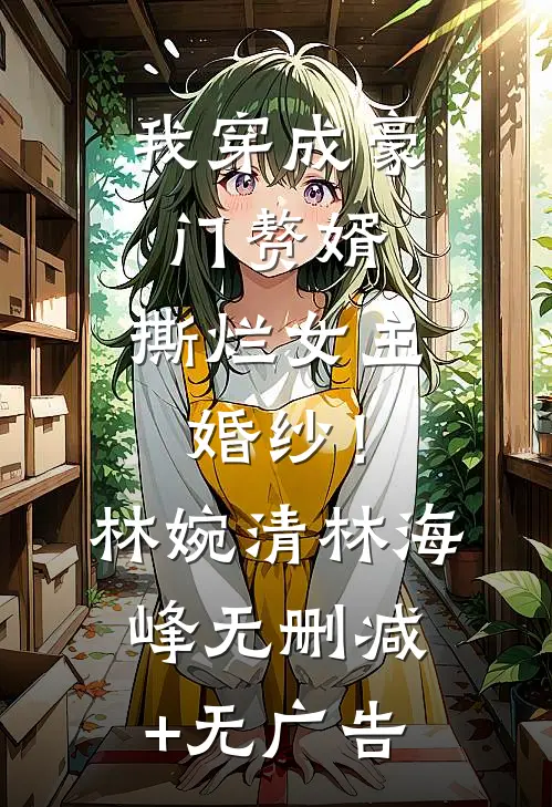 我穿成豪门赘婿，撕烂女主婚纱！林婉清林海峰无删减+无广告