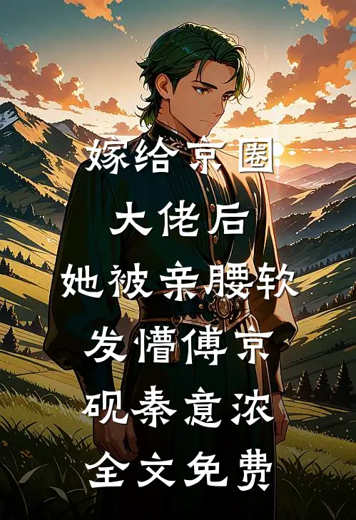 嫁给京圈大佬后，她被亲腰软发懵傅京砚秦意浓全文免费