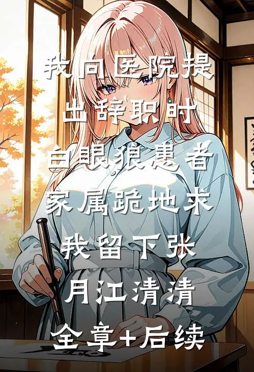 我向医院提出辞职时，白眼狼患者家属跪地求我留下张月江清清:全章+后续