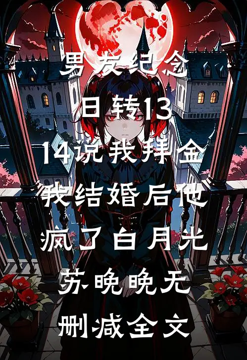 男友纪念日转13.14说我拜金，我结婚后他疯了白月光苏晚晚无删减全文