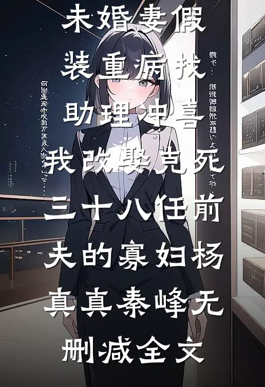 未婚妻假装重病找助理冲喜，我改娶克死三十八任前夫的寡妇杨真真秦峰无删减全文