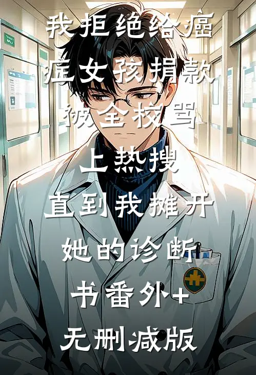我拒绝给癌症女孩捐款，被全校骂上热搜，直到我摊开她的诊断书番外+无删减版