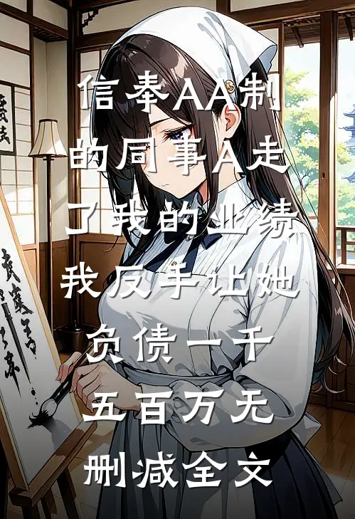 信奉AA制的同事A走了我的业绩，我反手让她负债一千五百万无删减全文