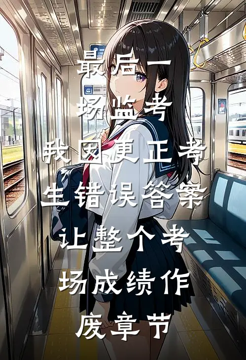 最后一场监考，我因更正考生错误答案，让整个考场成绩作废章节