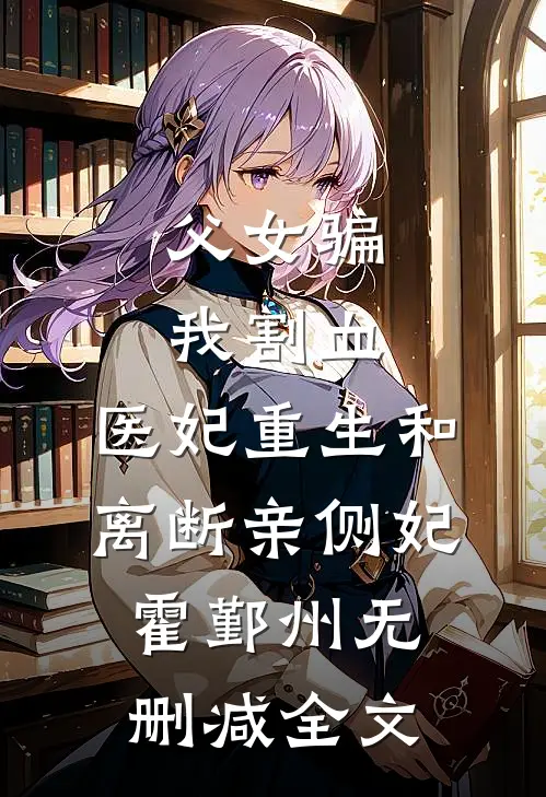 父女骗我割血，医妃重生和离断亲侧妃霍鄞州无删减全文