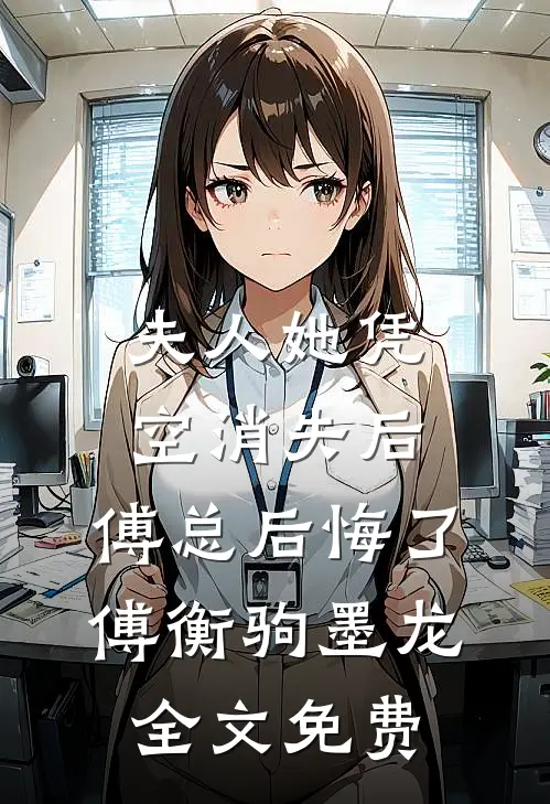 夫人她凭空消失后，傅总后悔了傅衡驹墨龙全文免费