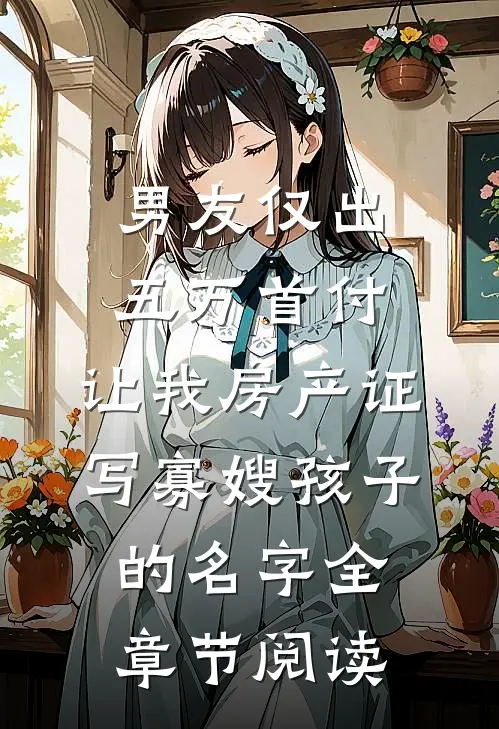 男友仅出五万首付，让我房产证写寡嫂孩子的名字全章节阅读