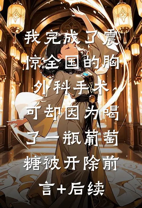 我完成了震惊全国的胸外科手术，可却因为喝了一瓶葡萄糖被开除前言+后续