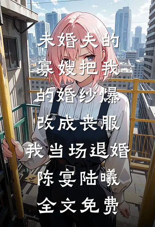 未婚夫的寡嫂把我的婚纱爆改成丧服，我当场退婚陈宴陆曦全文免费