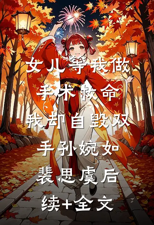 女儿等我做手术救命，我却自毁双手孙婉如裴思虞后续+全文